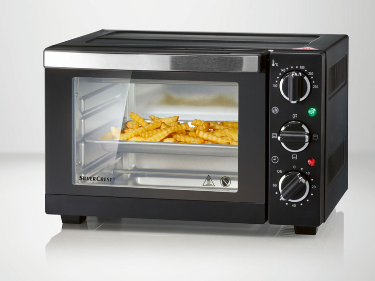 Ga naar volledige schermweergave: Silvercrest Kitchen Tools Mini-oven, 1200 W, inhoud 15 L - afbeelding 7