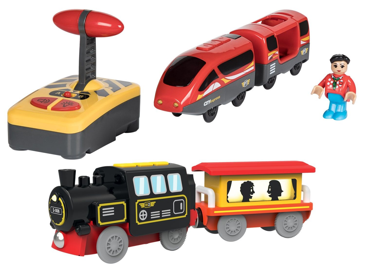Playtive JUNIOR Train en bois Lidl.be
