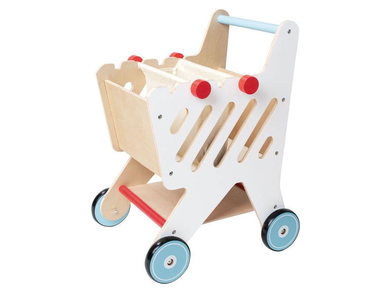 Aller en mode plein écran Playtive Chariot de courses en bois - Photo 2