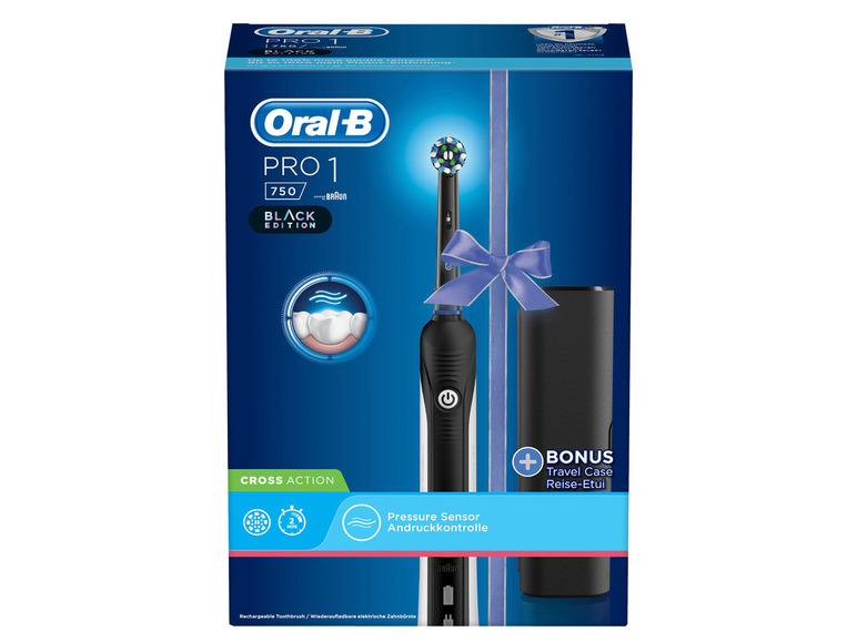 Ga naar volledige schermweergave: Oral-B Elektrische tandenborstel PRO1 750 - afbeelding 4