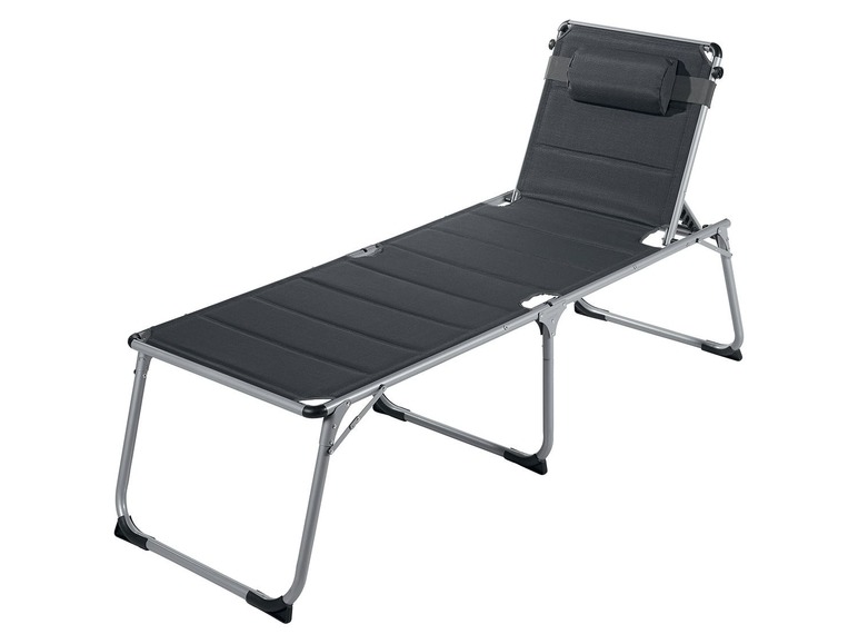 Aller en mode plein écran florabest Chaise longue en aluminium XXL - Photo 2