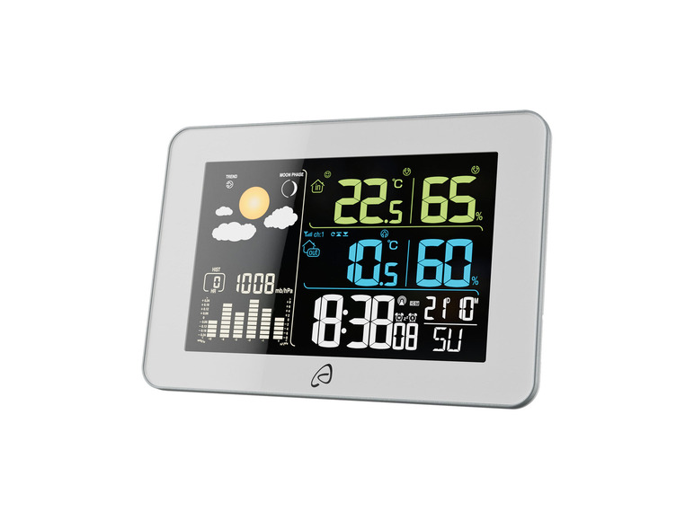 Aller en mode plein écran AURIOL® Station météo radioguidée - Photo 2