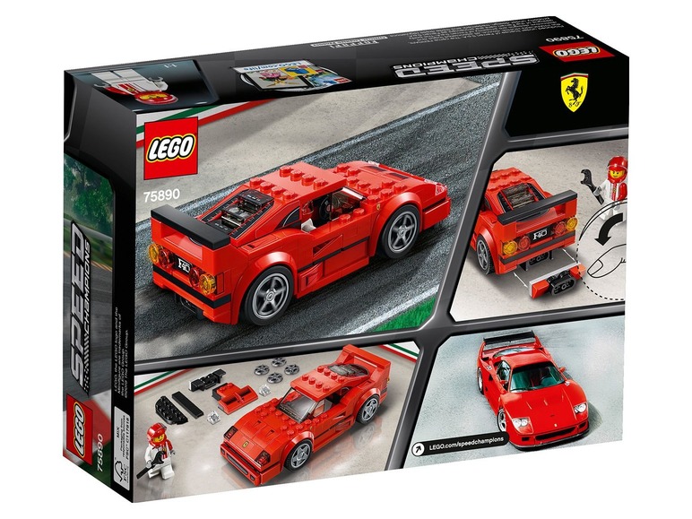 Ga naar volledige schermweergave: LEGO® Speed Ferrari F40 Competizione (75890) - afbeelding 2
