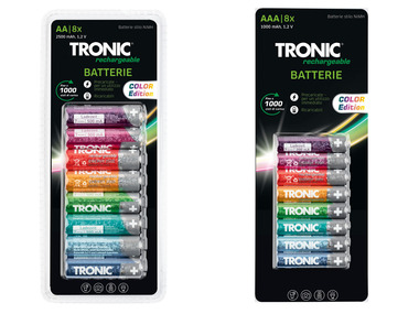 TRONIC® Oplaadbare batterijen