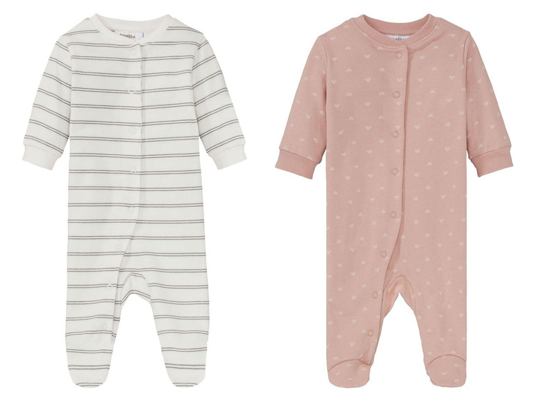 Ga naar volledige schermweergave: lupilu® Pyjama voor baby's, 50-92 - afbeelding 1