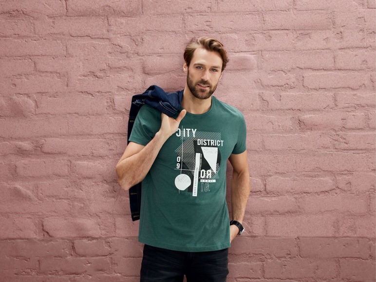 Aller en mode plein écran LIVERGY® Set de 2 T-shirts pour hommes - Photo 19