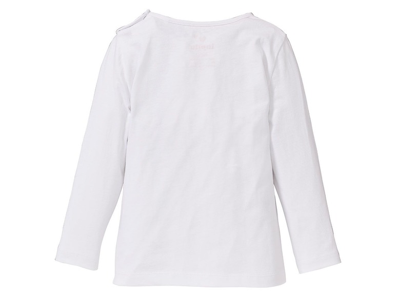 Ga naar volledige schermweergave: lupilu® Set van 4 T-shirts met lange mouwen voor meisjes - afbeelding 18
