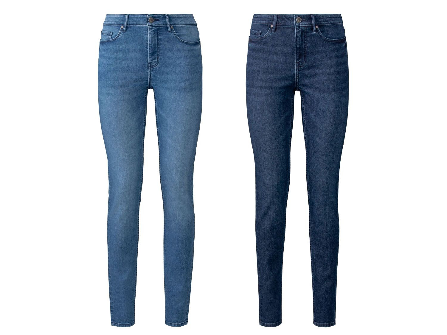 ESMARA® Skinny jeans voor dames, katoen, polyester en …
