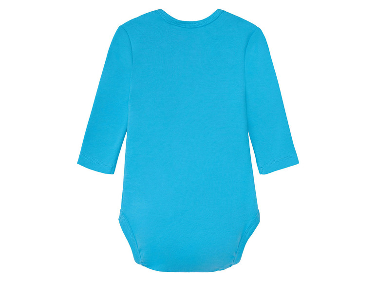 Aller en mode plein écran lupilu® Body en pur coton avec manches longues - Photo 3