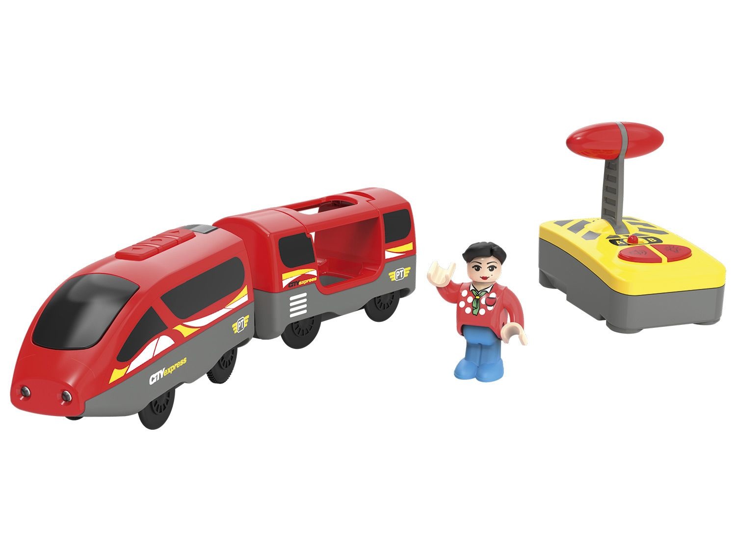 Playtive JUNIOR Train en bois Lidl.be