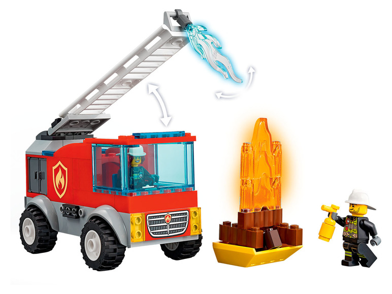 Ga naar volledige schermweergave: LEGO® City Ladderwagen (60280) - afbeelding 3