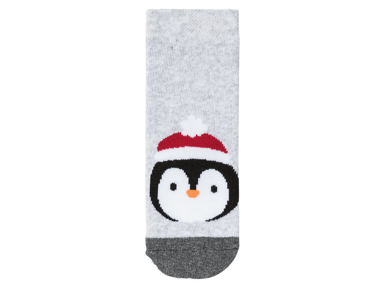 Aller en mode plein écran lupilu® Set de 2 paires de chaussettes de Noël en un mélange de coton - Photo 16