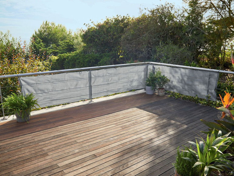 Ga naar volledige schermweergave: florabest Inkijkbescherming voor hek of balkon - afbeelding 8