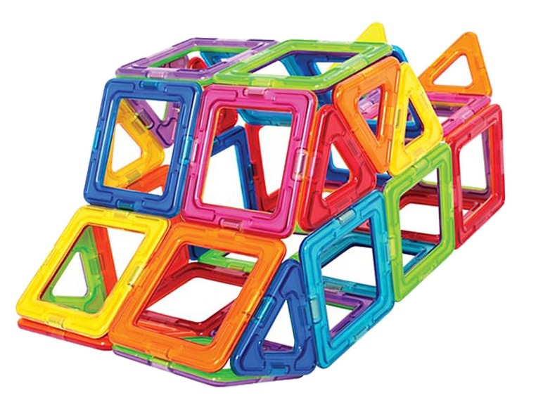 Ga naar volledige schermweergave: Magformers Magnetische bouwset Standaard set 62 - afbeelding 3