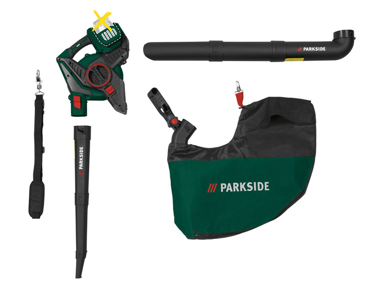 Ga naar volledige schermweergave: PARKSIDE® Accubladzuiger of-blazer »PLSA 40-Li B1«, 20 V - afbeelding 9