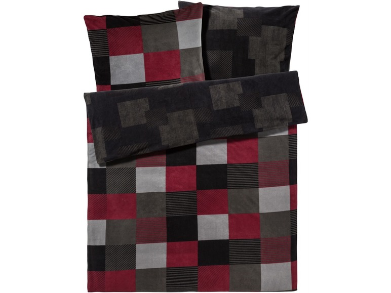 Ga naar volledige schermweergave: meradiso Fleece dekbedovertrek 260 x 240 - afbeelding 8