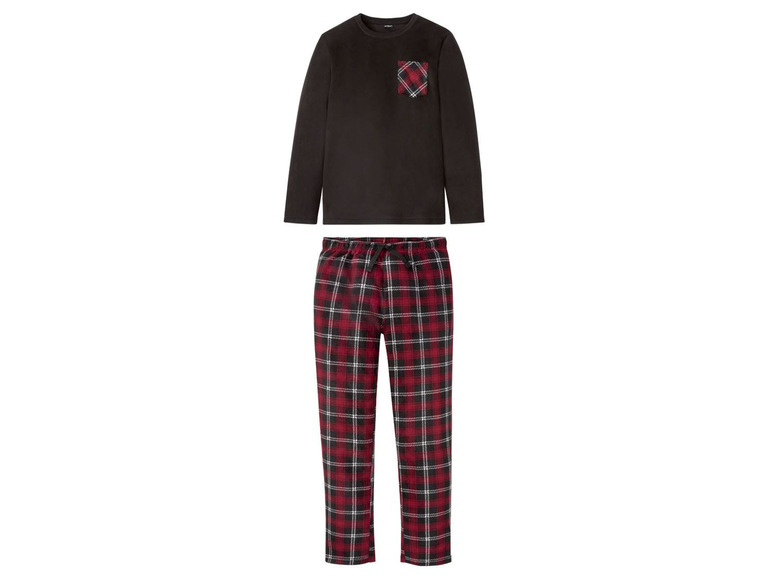 Aller en mode plein écran LIVERGY® Pyjama polaire pour hommes, S - XL - Photo 18