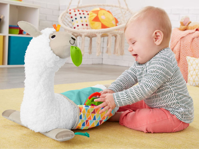 Ga naar volledige schermweergave: Fisher-Price 4-in-1 lama speelkussen - afbeelding 5