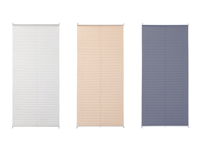 Ga naar volledige schermweergave: meradiso Plissé rolgordijn voor deuren, 80 x 200 cm - afbeelding 1