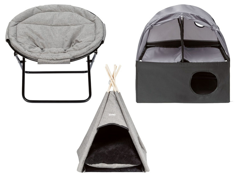 Aller en mode plein écran zoofari® Tipi, maison de voyage ou fauteuil de repos pour animaux domestiques - Photo 1