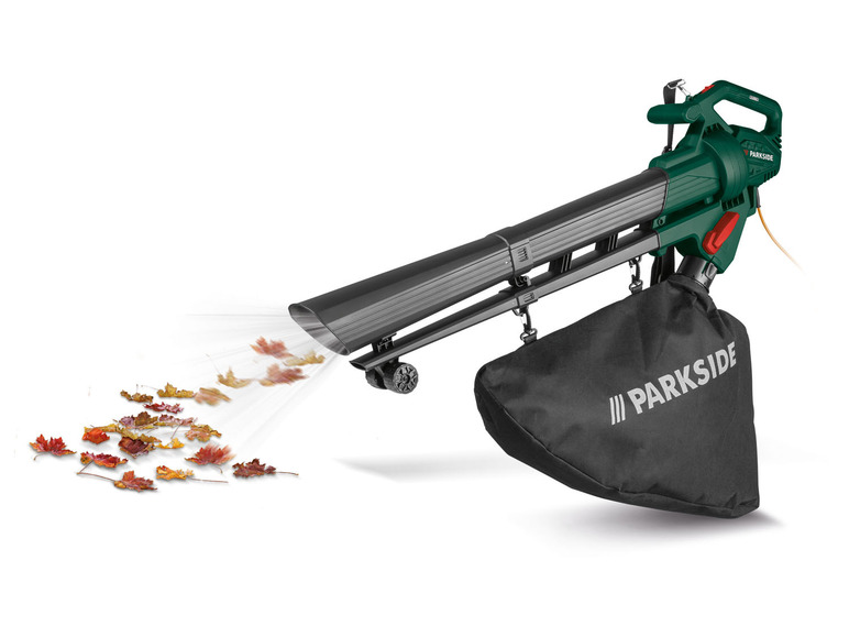 Ga naar volledige schermweergave: PARKSIDE® Elektrische bladzuiger/-blazer »PLS 2600 A1«, 2600 W - afbeelding 1
