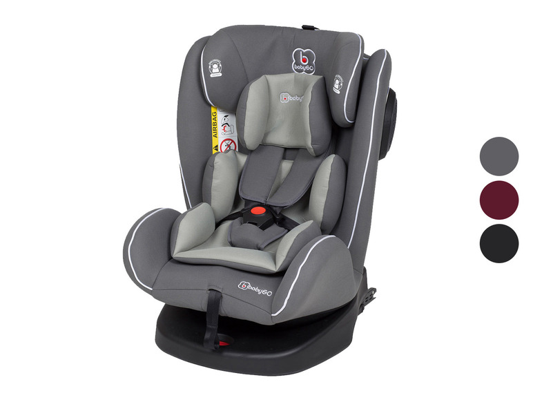 Ga naar volledige schermweergave: BabyGO Kinderautostoel »Nova 360°Rotation«, hoofdsteun in hoogte verstelbaar - afbeelding 1