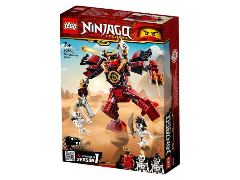 Ga naar volledige schermweergave: LEGO® NINJAGO De Samoerai Mech (70665) - afbeelding 2