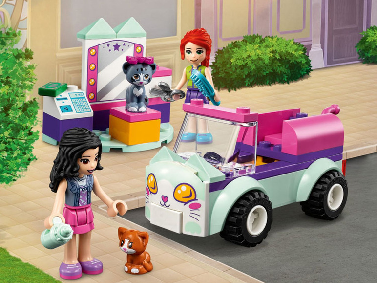 Aller en mode plein écran LEGO® Friends La voiture de toilettage pour chat (41439) - Photo 4