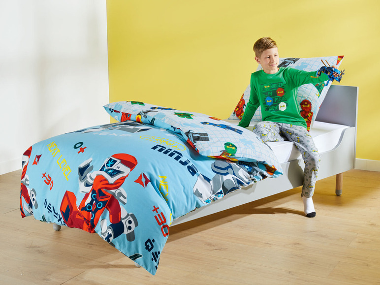 Ga naar volledige schermweergave: LEGO Katoenen pyjama met NINJAGO®-print - afbeelding 8