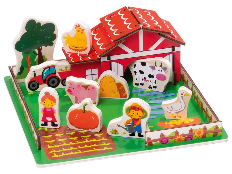 Ga naar volledige schermweergave: Playtive JUNIOR Houten 3D-puzzel - afbeelding 2