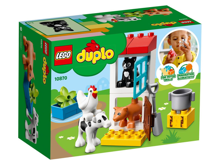 Ga naar volledige schermweergave: LEGO® DUPLO® Boerderijdieren (10870) - afbeelding 2