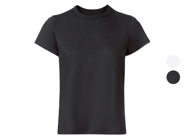 Ga naar volledige schermweergave: esmara® Licht getailleerd katoenen T-shirt - afbeelding 1