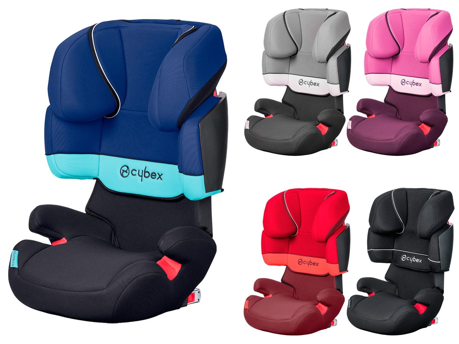 ② CYBEX Siège-auto Solution X-Fix, Isofix, groupe 2-3, de 15 — Sièges auto  — 2ememain