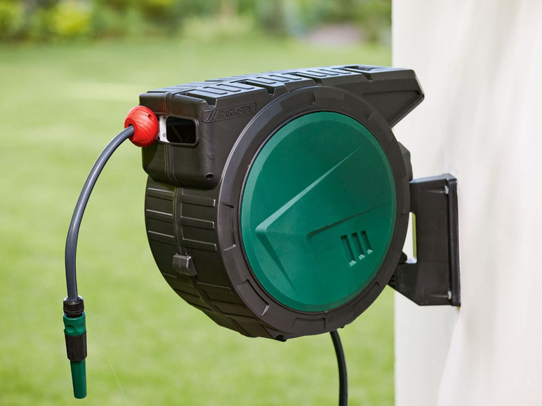 Ga naar volledige schermweergave: PARKSIDE® Muurhaspel »PSA25 B1«, met tuinslang 25 m - afbeelding 2