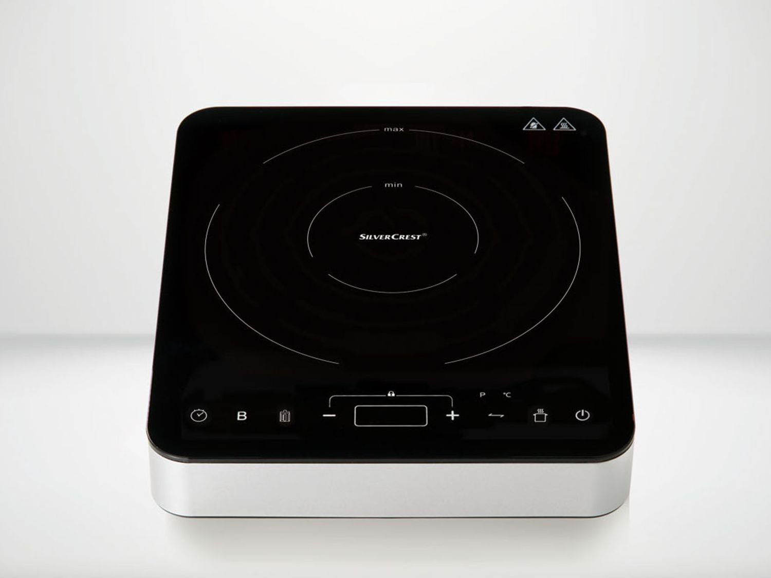 SILVERCREST Plaque à induction, 2 000 W, 3 programmes