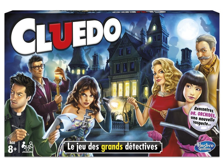Ga naar volledige schermweergave: Hasbro Gezelschapsspel Cluedo (FR) - afbeelding 1