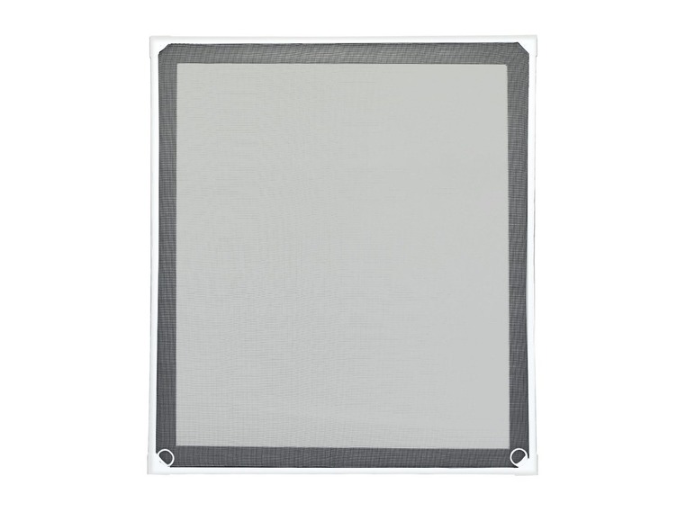 Ga naar volledige schermweergave: Aluminium vliegenraam, 110 x 130 cm, magnetisch - afbeelding 4