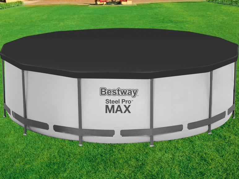 Ga naar volledige schermweergave: Bestway Flowclear™ Afdekzeil voor zwembad, 370 x 370 cm - afbeelding 6