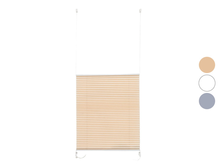 Ga naar volledige schermweergave: LIVARNO home Plisségordijn voor ramen, 65 x 130 cm - afbeelding 1