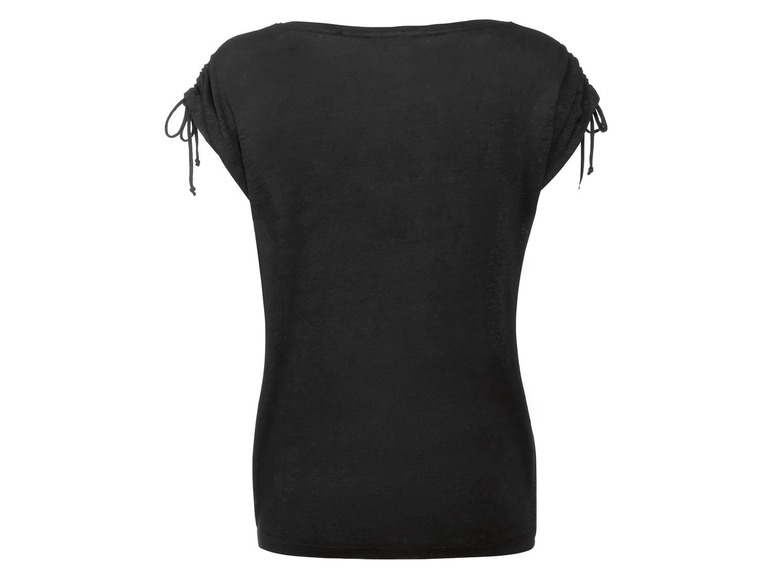 Ga naar volledige schermweergave: esmara® T-shirt voor dames, puur linnen - afbeelding 16