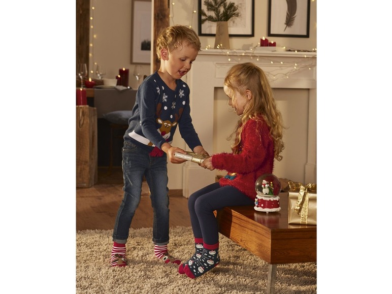 Aller en mode plein écran lupilu® 2 paires de chaussettes de Noël pour garçons - Photo 13