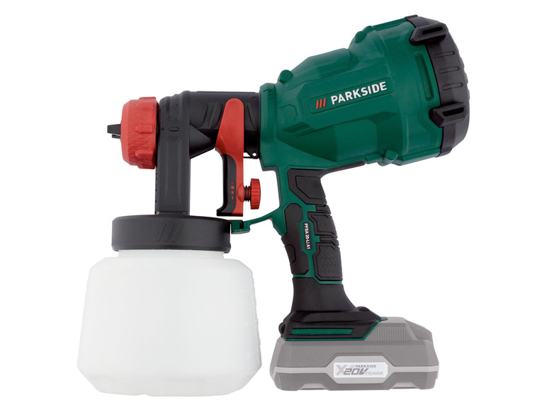 Aller en mode plein écran PARKSIDE® Pistolet à peinture sans fil »PFSA 20-Li A1«, 20 V - Photo 4