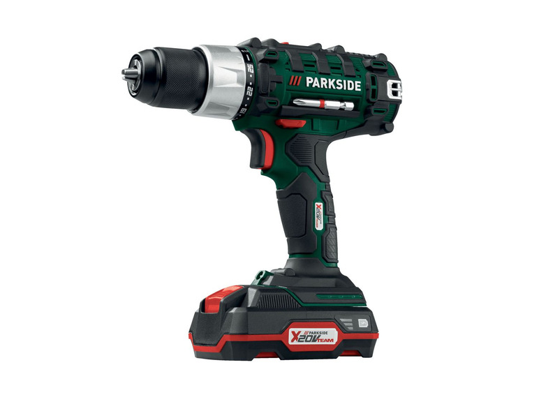 Ga naar volledige schermweergave: PARKSIDE® Accuschroefboormachine »PABS 20-Li E6«, geïntegreerde ledwerklamp - afbeelding 1