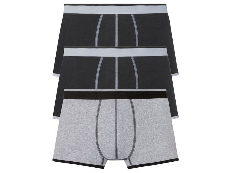 Ga naar volledige schermweergave: LIVERGY® Set van 3 boxershorts van een katoenmix - afbeelding 5