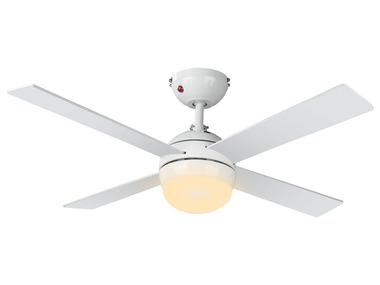 LIVARNO home Ventilateur de plafond, avec ampoule LED