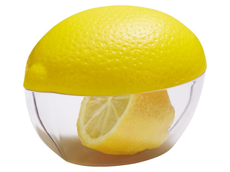 Ga naar volledige schermweergave: ERNESTO® Bewaardoos voor citroen, ui, knoflook of kaas - afbeelding 4