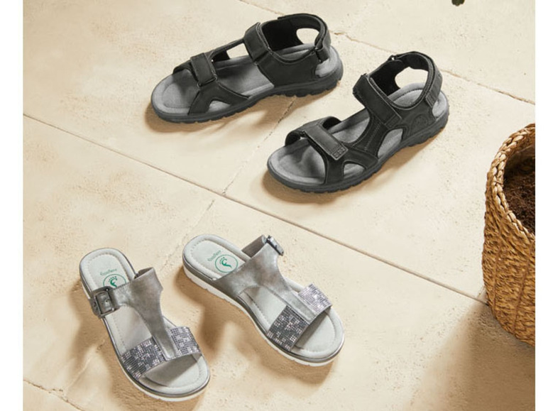 Ga naar volledige schermweergave: esmara® Comfortsandalen met Footflexx-zool en G-wijdte - afbeelding 7