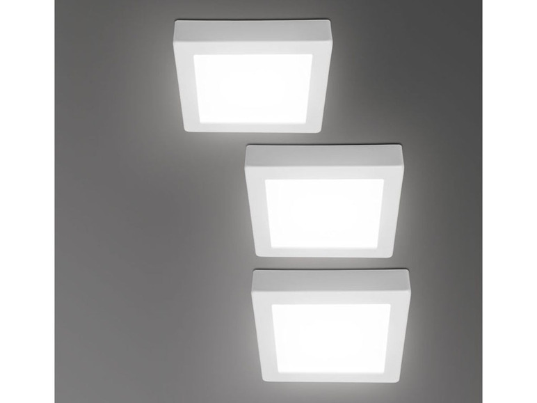 Ga naar volledige schermweergave: LIVARNO HOME Ledplafondlamp, set van 3 - afbeelding 10