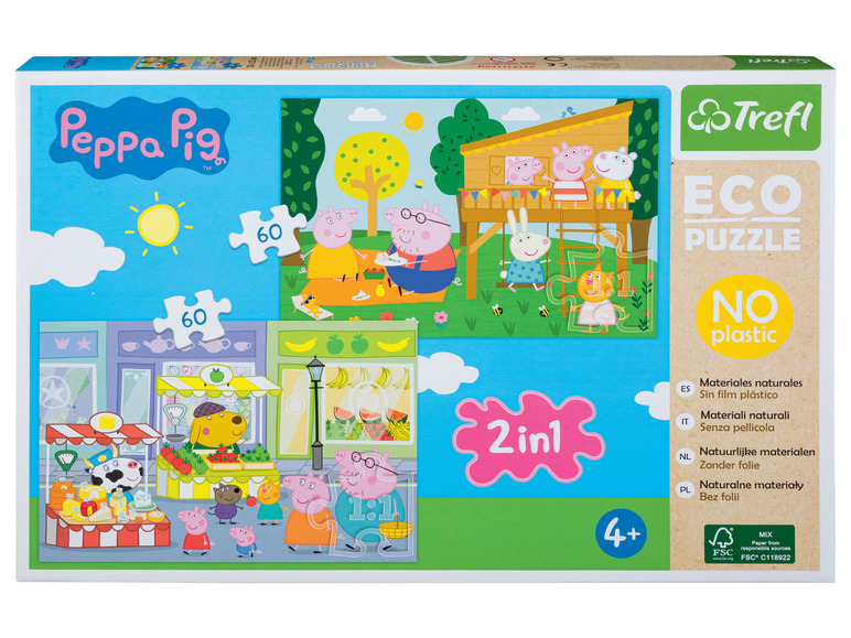 Ga naar volledige schermweergave: Trefl Ecologische 2-in-1 puzzel - afbeelding 2