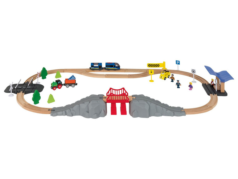 Ga naar volledige schermweergave: Playtive Houten spoorweg - afbeelding 2